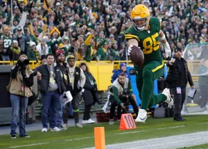 Green Bay Touchdown Celebration Wallpaper