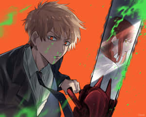 Green Blood Chainsaw Man Pfp Wallpaper