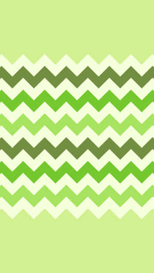 Green Chevron Pattern Background Wallpaper