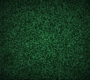 Green Digital Mosaic Texture Wallpaper