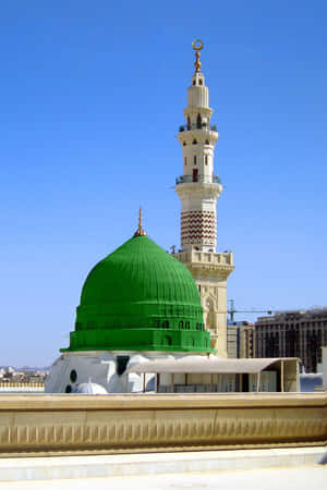 Green Dome Masjid Nabawi Wallpaper