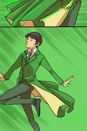 Green Entrepreneur Illustration Wallpaper