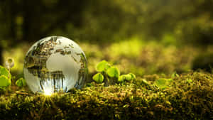 Green Finance Concept Wallpaper