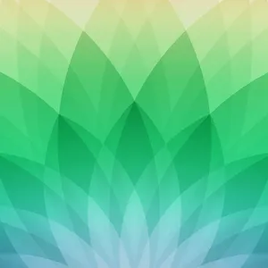 Green Geometric Gradient Background Wallpaper