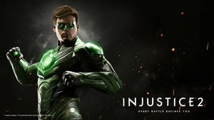 Green Lantern Digital 3d Poster Wallpaper