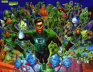 Green Lantern The Animated Series Corps Wallpaper
