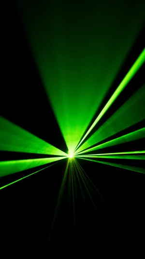 Green Laser Beams Wallpaper