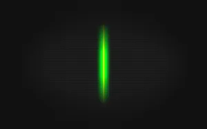 Green Led Line Textured Black Background Wallpaper