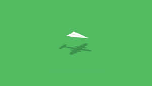 Green Minimalistic Wallpaper Wallpaper