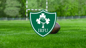 Green Momentum - Ireland Rugby Team In Action Wallpaper