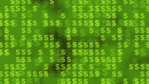 Green Money Sign Wallpaper