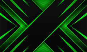 Green Neon Abstract Background Wallpaper