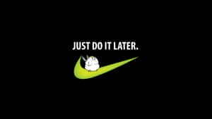 Green Nike Just Do It Wallpaper