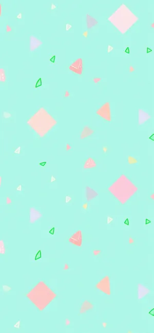 Green Preppy Pattern Background Wallpaper