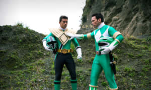 Green Ranger Duo Outdoors Wallpaper