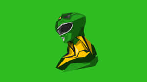 Green Ranger Helmet Artwork Wallpaper