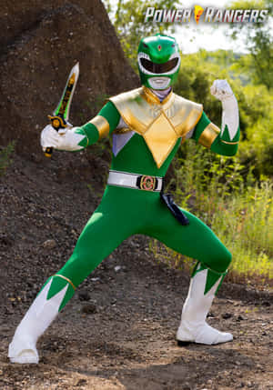 Green Ranger Power Stance Wallpaper