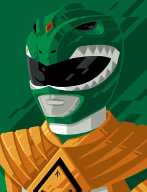 Green Ranger Vector Portrait Wallpaper