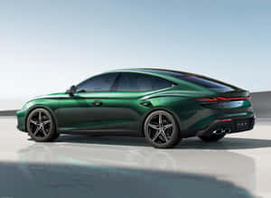 Green Sports Sedan M G7 Wallpaper