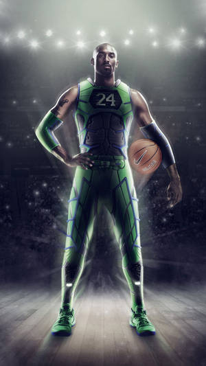 Green Suit Kobe Bryant Cool Wallpaper