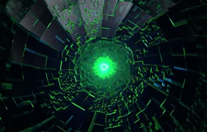 Green Technology Concept Wallpaper