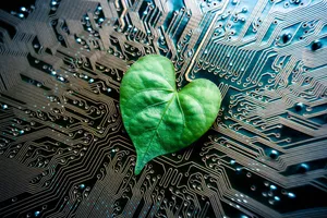 Green Technology Innovation And Sustainability Wallpaper