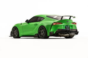 Green Toyota Supra Wallpaper