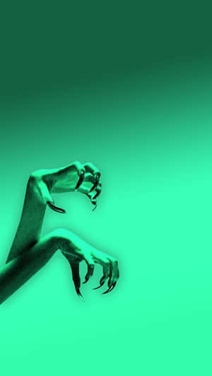 Green Witch Hands_ Aesthetic.jpg Wallpaper