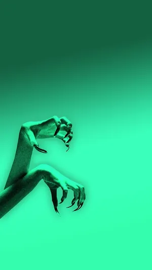 Green Witch Hands_ Aesthetic.jpg Wallpaper