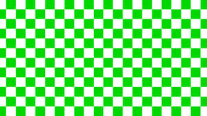 Greenand White Checkerboard Pattern Wallpaper