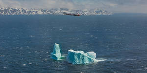 Greenland Lockheed Electra Flight Wallpaper