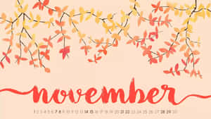 Greet The Autumn Breeze With November Desktop Wallpaper