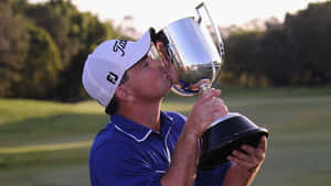 Greg Chalmers Kissing Kirkwood Cup Wallpaper