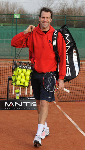 Greg Rusedski Carrying Gear Wallpaper