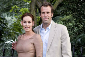 Greg Rusedski With Wife Wallpaper