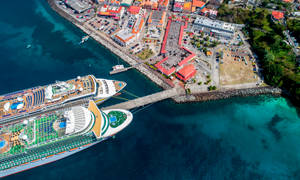 Grenada Cruise Ships Wallpaper