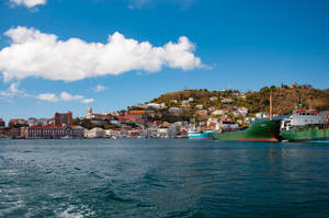 Grenada Mountain Side Wallpaper