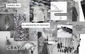 Grey Aesthetic Desktop Wallpaper Wallpaper