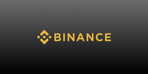 Grey And Yellow Binance Wallpaper