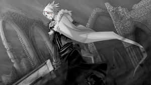 Grey Anime Hero Wallpaper