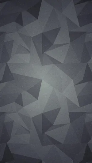 Grey Iphone Abstract Triangles Wallpaper