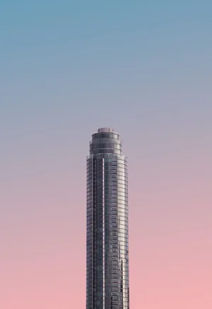 Grey Tower Skyscraper Wallpaper