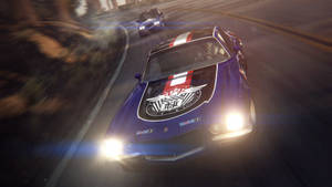 Grid 2 Blue Car Wallpaper