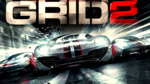 Grid 2 Game Logo Wallpaper