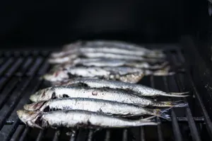 Grilled Sardines Wallpaper