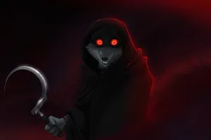 Grim Reaper Pussin Boots Wallpaper