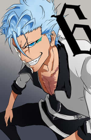 Grimmjow Jaegerjaquez: The Panther Of Soul Society Wallpaper