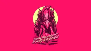 Gritty Crime Scene In Hotline Miami Wallpaper