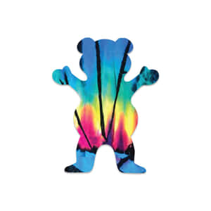 Grizzly Griptape Tie Dye Bear Wallpaper