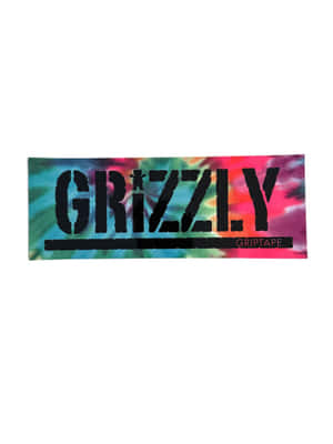 Grizzly Griptape Tie Dye Logo Wallpaper